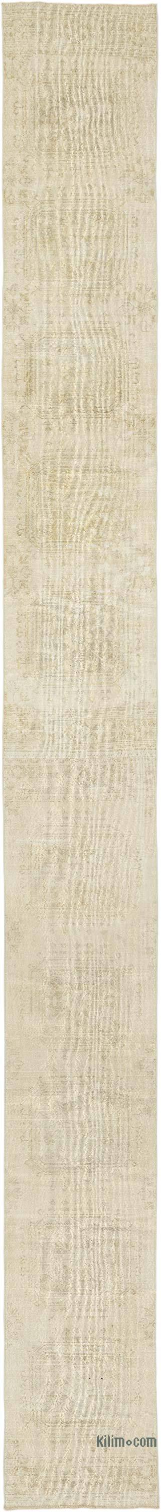 Vintage Turkish Runner Rug - 2' 3" x 22' 10" (27" x 274") - K0079308