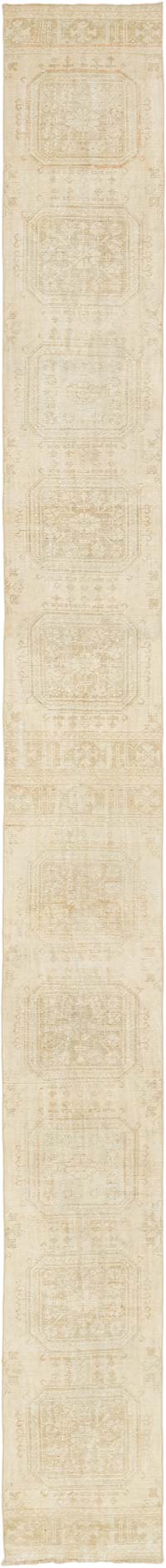 Alfombra Turca Vintage de pasillo - 71 cm x 708 cm
