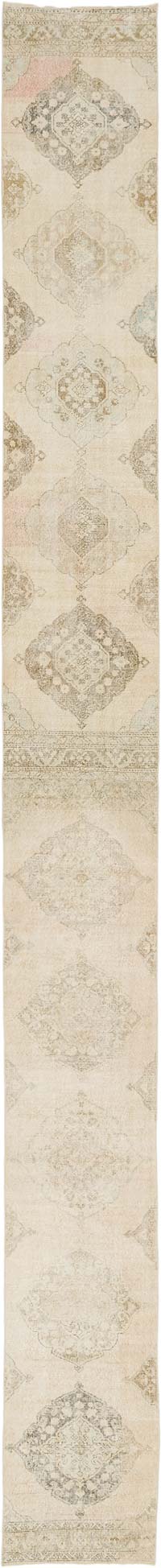 Vintage Turkish Runner Rug - 2' 6" x 25'  (30" x 300")