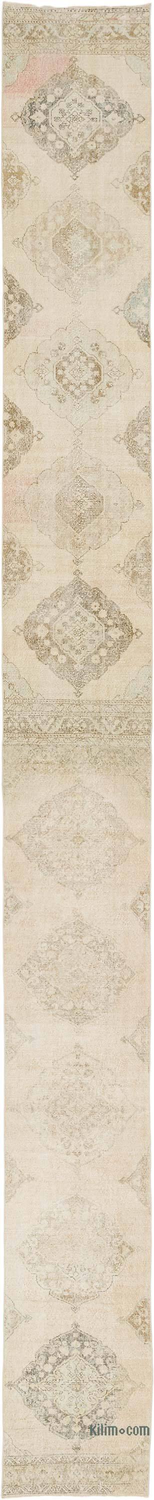 Vintage Turkish Runner Rug - 2' 6" x 25'  (30" x 300") - K0079310