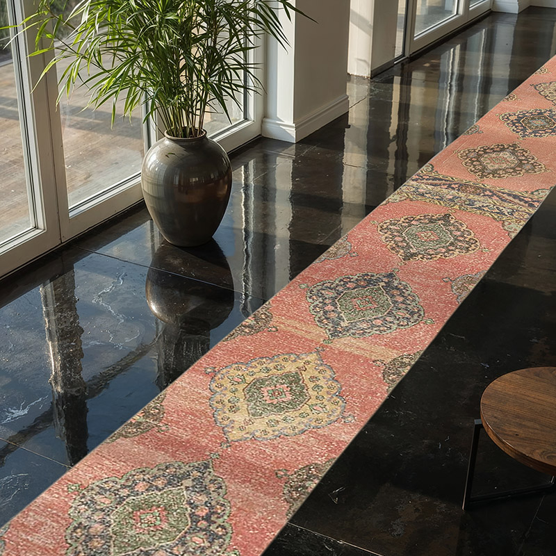 Alfombra Turca Vintage de pasillo - 71 cm x 785 cm - K0079314