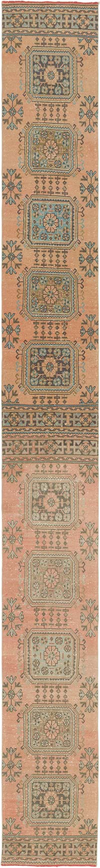 Vintage Turkish Runner Rug - 2' 6" x 22' 5" (30" x 269")