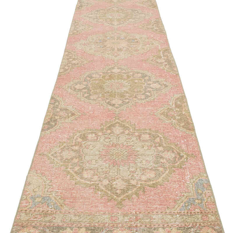 Vintage Turkish Runner Rug - 2' 4" x 24' 7" (28" x 295") - K0079321