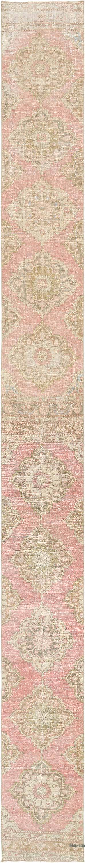Vintage Anadolu Yolluk - 72 cm x 750 cm