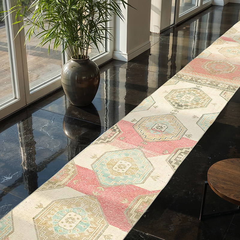 Alfombra Turca Vintage de pasillo - 71 cm x 673 cm - K0079322