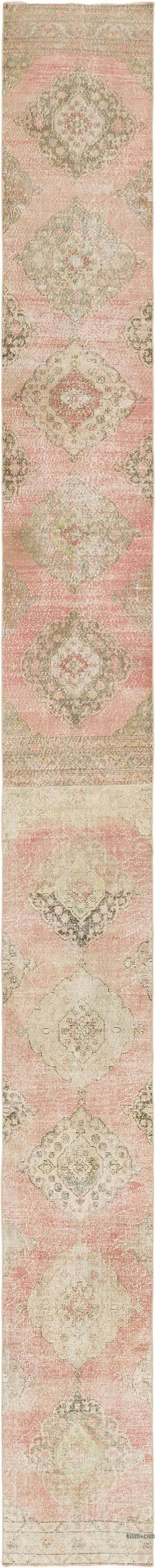 Vintage Anadolu Yolluk - 72 cm x 762 cm