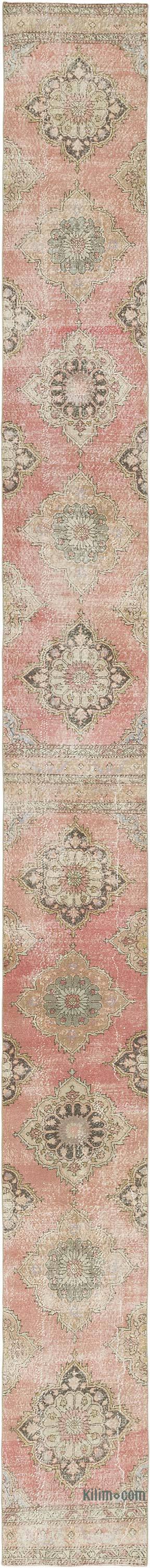 Vintage Turkish Runner Rug - 2' 4" x 25' 9" (28" x 309") - K0079324