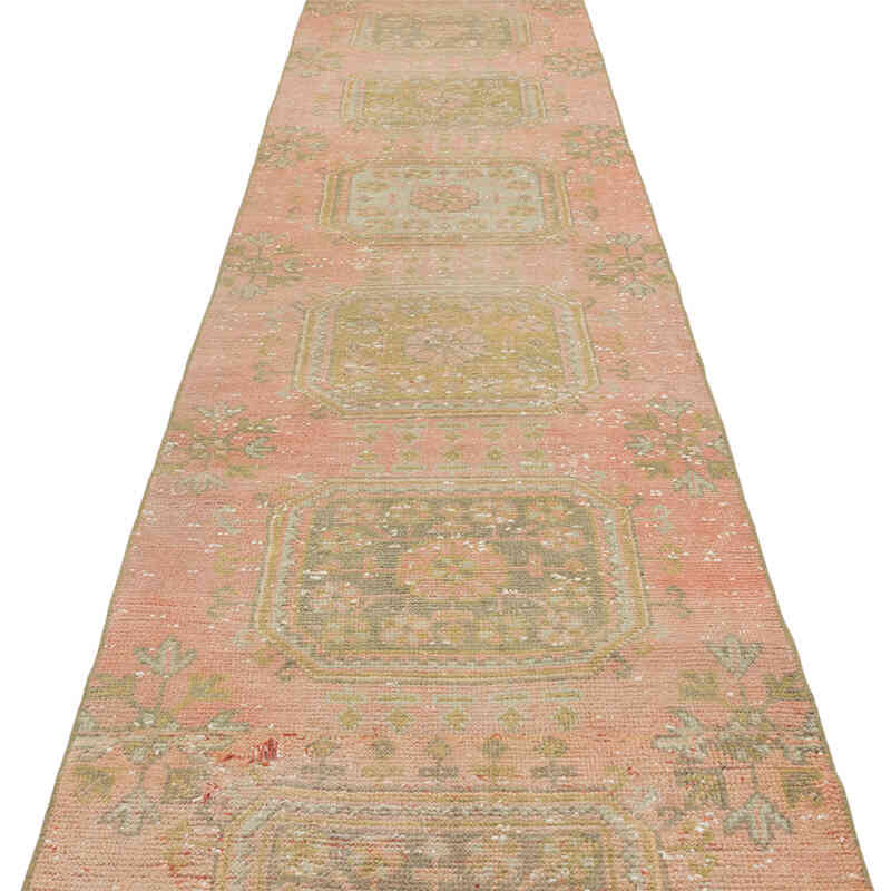 Vintage Turkish Runner Rug - 2' 8" x 21' 5" (32" x 257") - K0079328