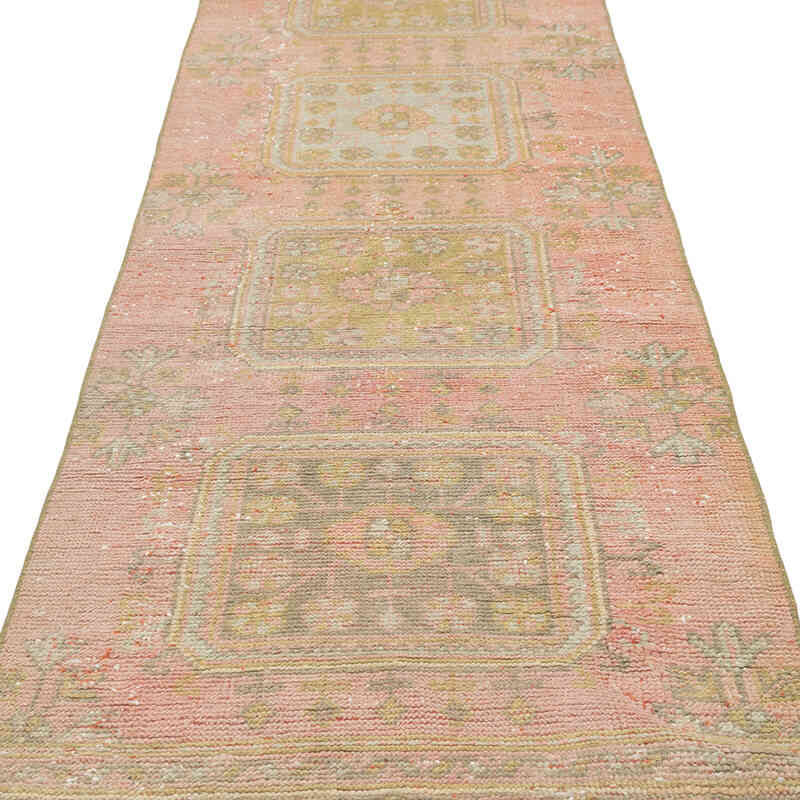 Vintage Turkish Runner Rug - 2' 8" x 21' 5" (32" x 257") - K0079328