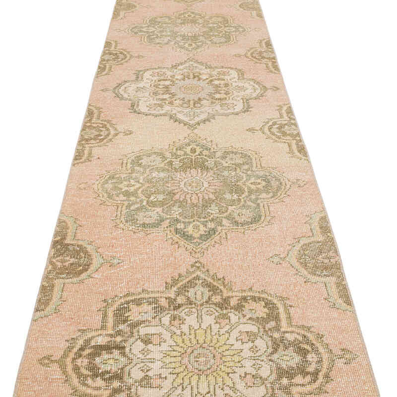 Vintage Turkish Runner Rug - 2' 4" x 25' 2" (28" x 302") - K0079332