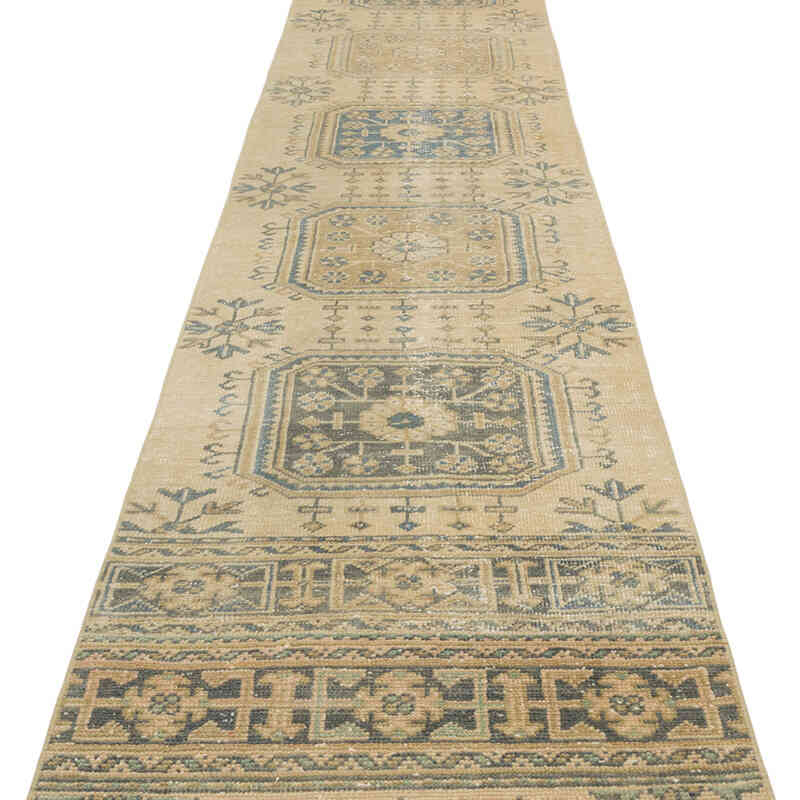 Alfombra Turca Vintage de pasillo - 77 cm x 695 cm - K0079334