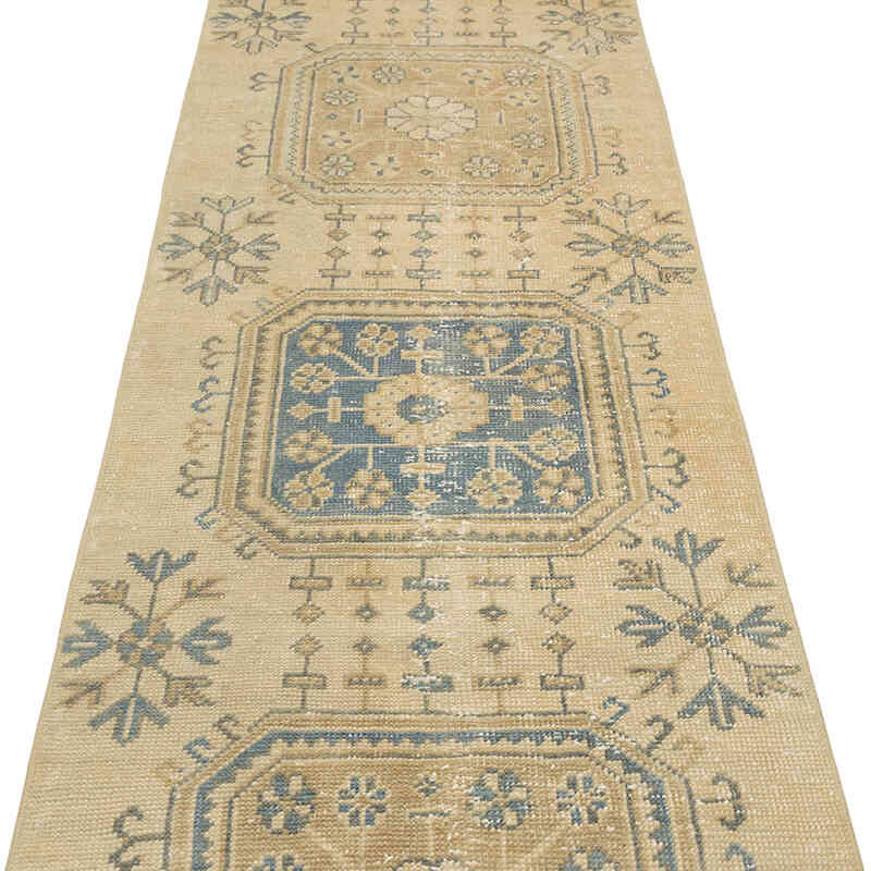 Alfombra Turca Vintage de pasillo - 77 cm x 695 cm - K0079334