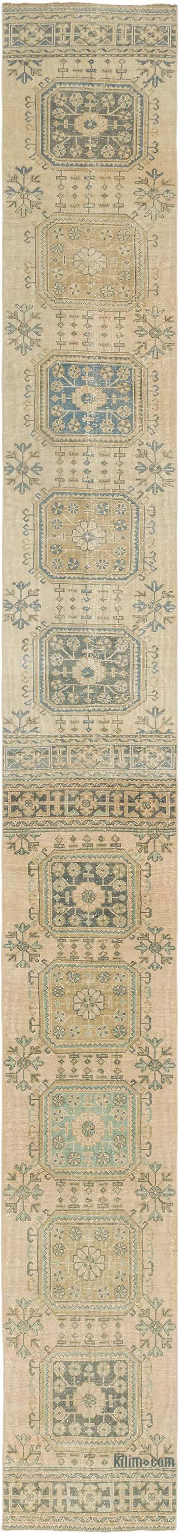 Alfombra Turca Vintage de pasillo - 77 cm x 695 cm - K0079334
