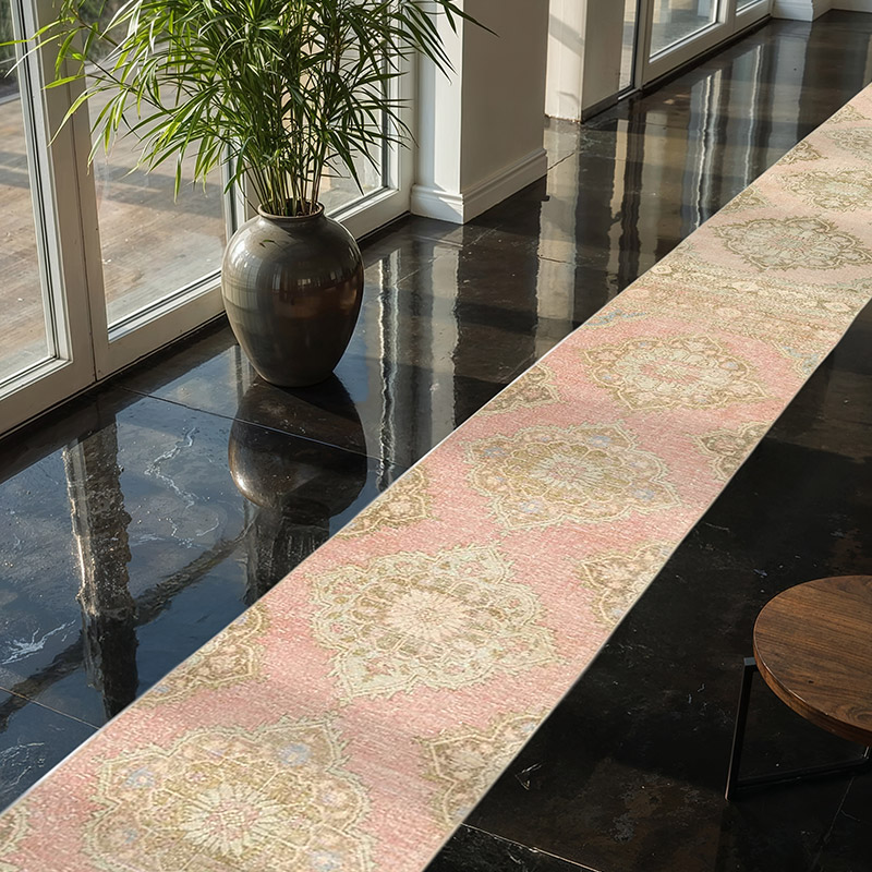 Alfombra Turca Vintage de pasillo - 70 cm x 765 cm - K0079335