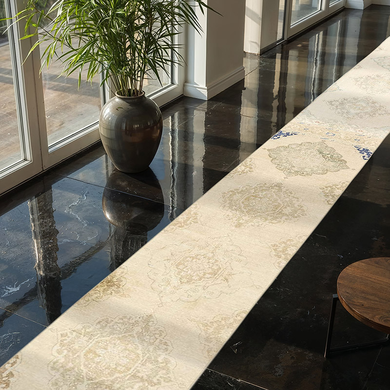 Alfombra Turca Vintage de pasillo - 70 cm x 770 cm - K0079336
