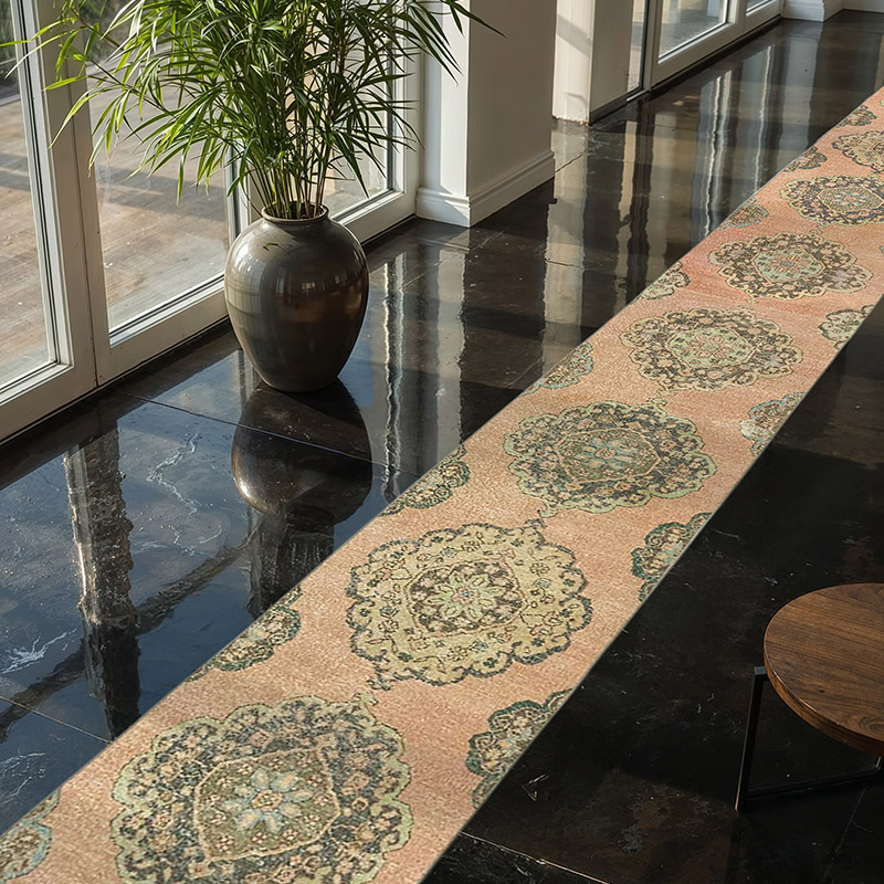 Alfombra Turca Vintage de pasillo - 72 cm x 776 cm - K0079337