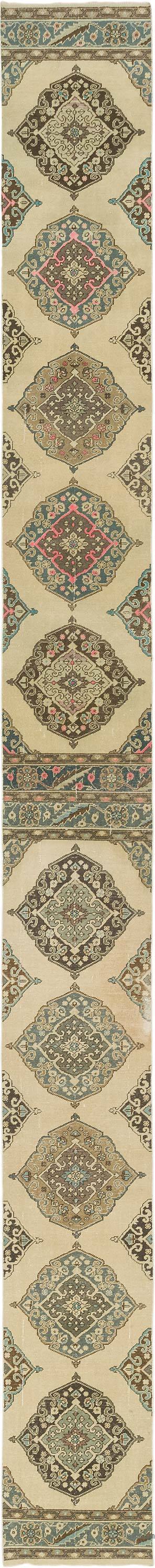 Vintage Turkish Runner Rug - 2' 4" x 24' 7" (28" x 295")