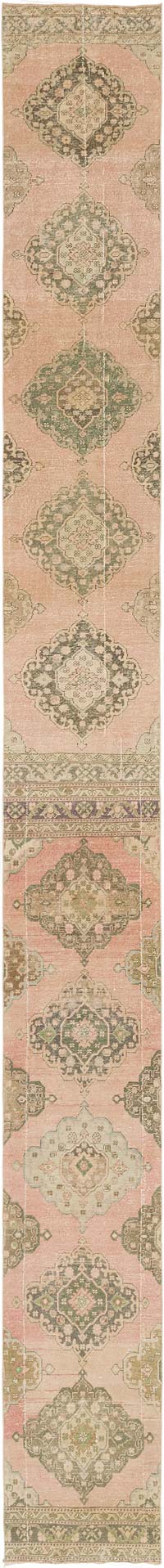 Vintage Turkish Runner Rug - 2' 5" x 24' 1" (29" x 289")