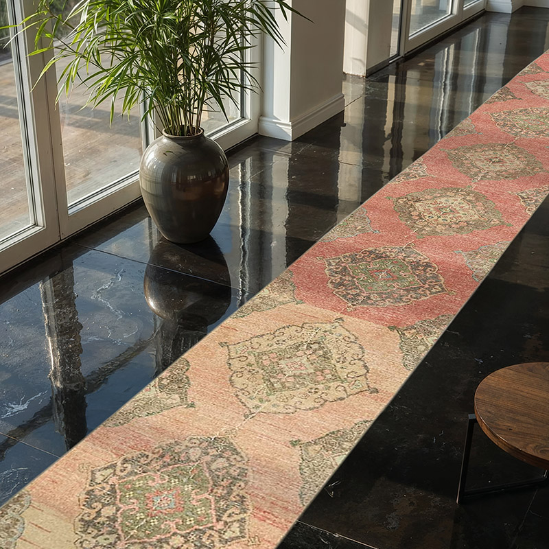 Alfombra Turca Vintage de pasillo - 76 cm x 750 cm - K0079348