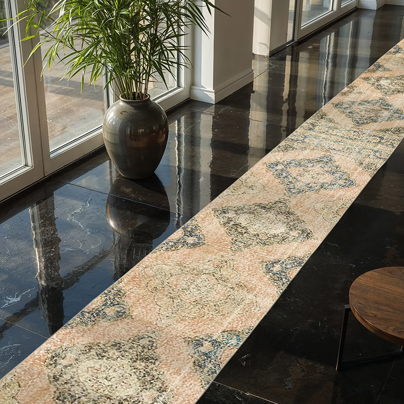 Alfombra Turca Vintage de pasillo - 73 cm x 787 cm - K0079349