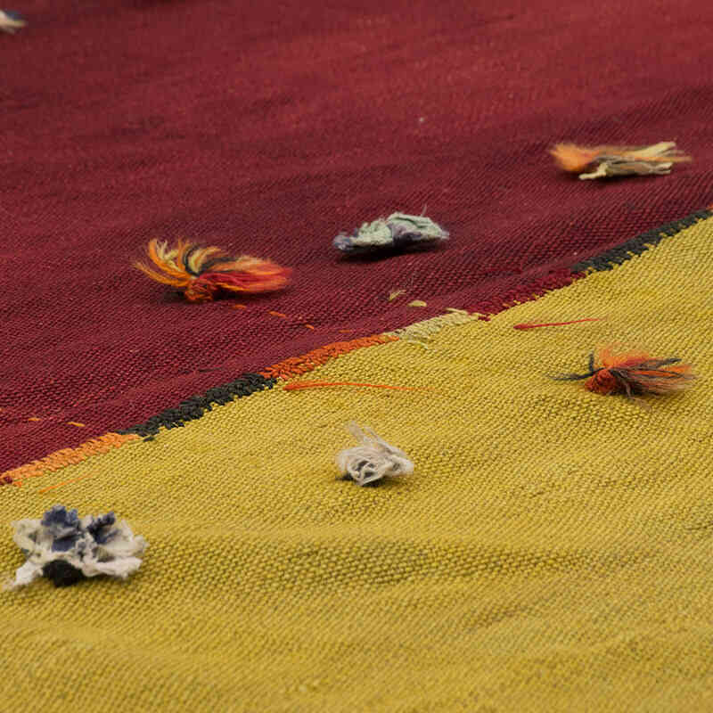 Vintage Malatya 'Perde' Kilim - 193 cm x 293 cm - K0079352