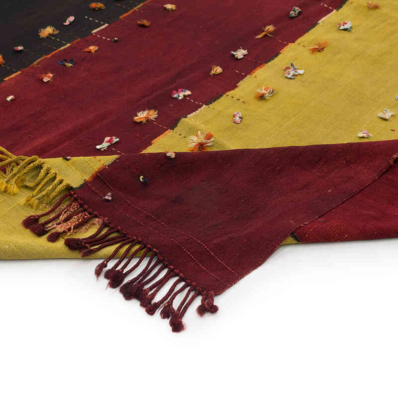 Vintage Malatya 'Perde' Kilim - 193 cm x 293 cm - K0079352