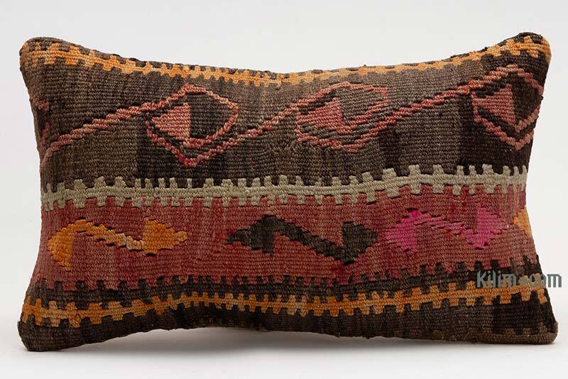 Kilim Yastık Kılıfı - 50 cm x 30 cm - K0079371