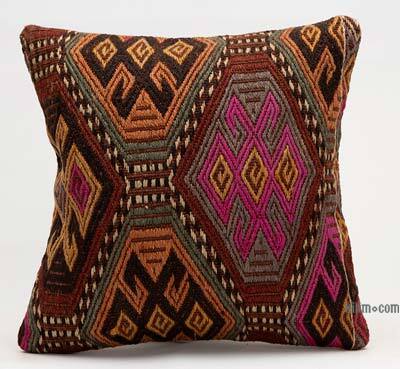 Kilim Yastık Kılıfı - 40 cm x 40 cm