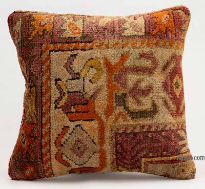 Halı Yastık Kılıfı - 40 cm x 40 cm
