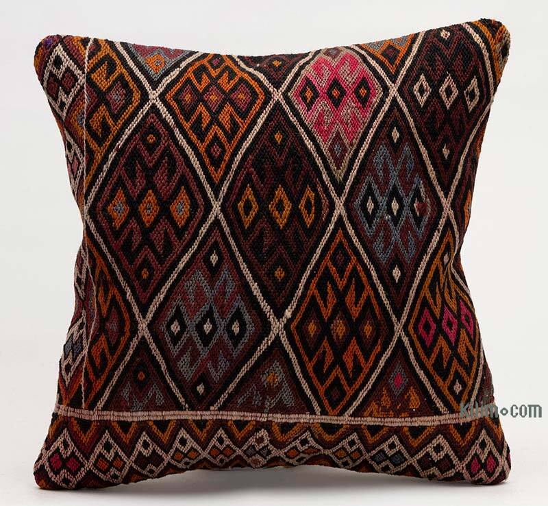 Kilim Yastık Kılıfı - 40 cm x 40 cm - K0079387
