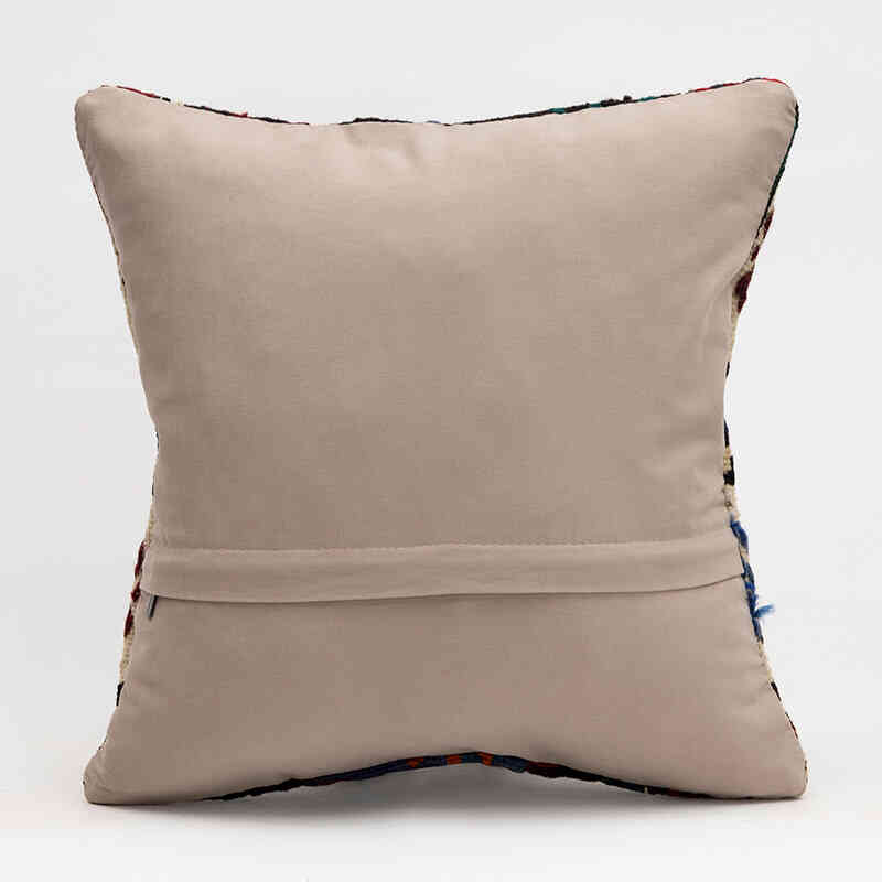 Kilim Pillow Cover - 1' 4" x 1' 4" (16" x 16") - K0079397