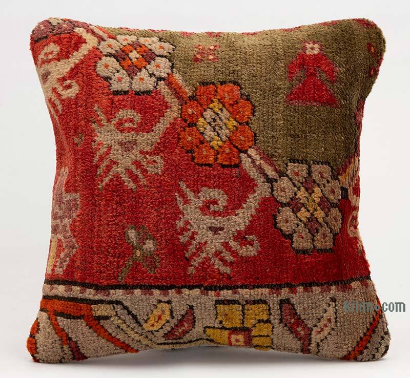 Turkish Pillow Cover - 1' 4" x 1' 4" (16" x 16") - K0079399