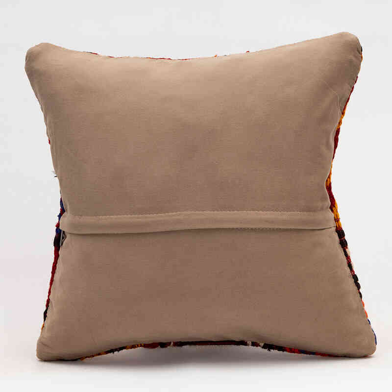 Kilim Pillow Cover - 1' 4" x 1' 4" (16" x 16") - K0079400