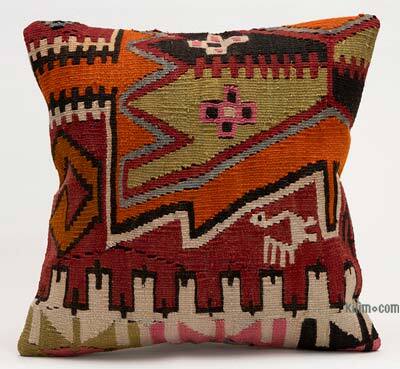 Kilim Yastık Kılıfı - 40 cm x 40 cm