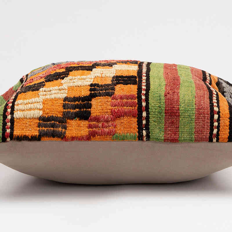 Kilim Yastık Kılıfı - 40 cm x 40 cm - K0079403