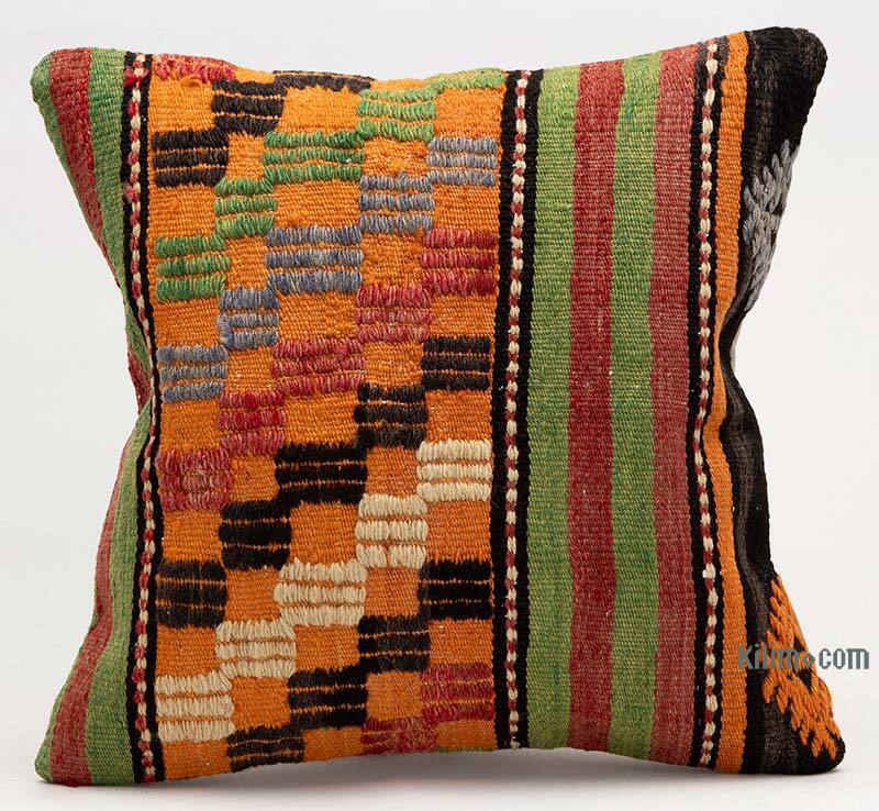 Kilim Yastık Kılıfı - 40 cm x 40 cm - K0079403