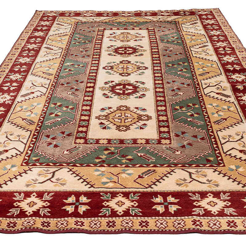 Alfombra Turca Anudada A Mano - 205 cm x 300 cm - K0079407