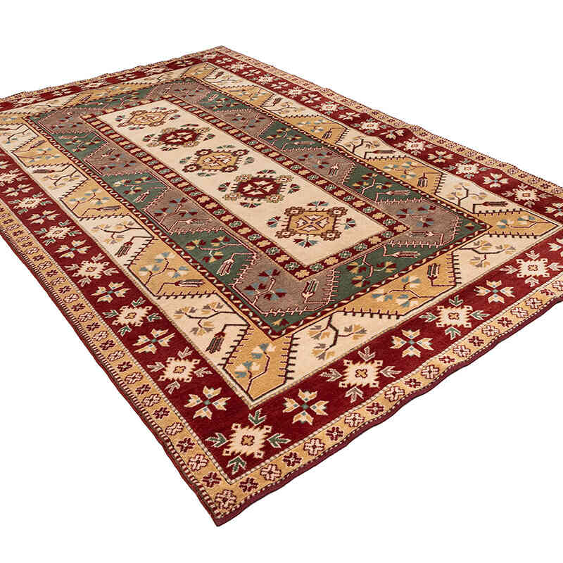 Alfombra Turca Anudada A Mano - 205 cm x 300 cm - K0079407