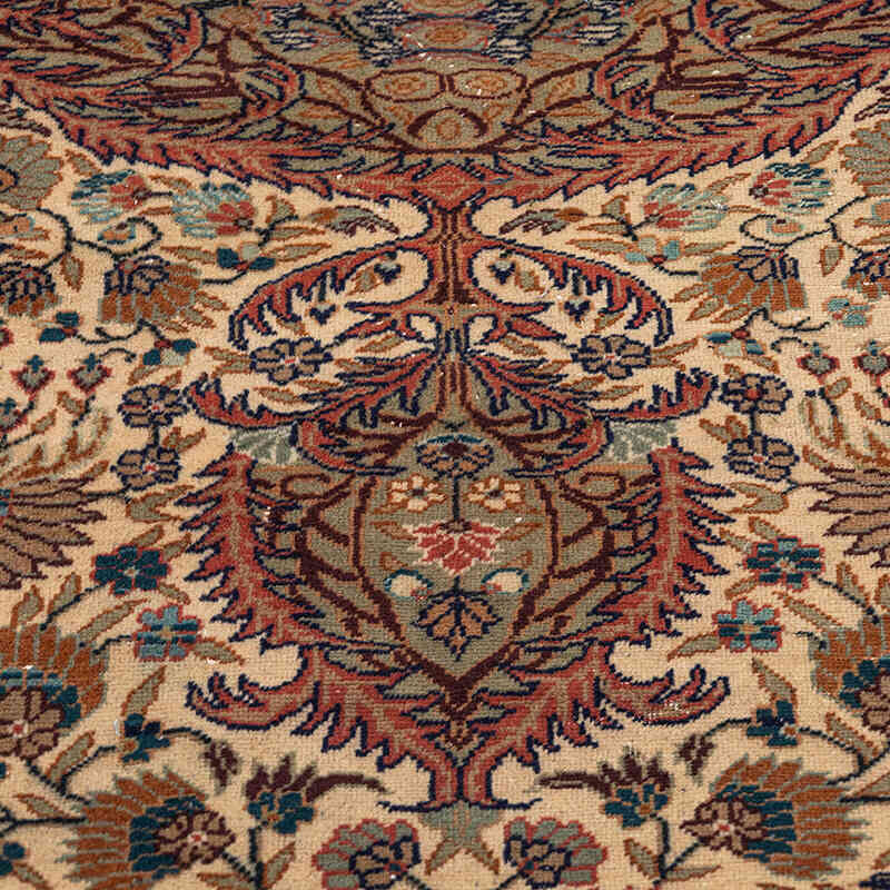 Vintage Turkish Hand-Knotted Rug - 6' 5" x 9' 3" (77" x 111") - K0079409