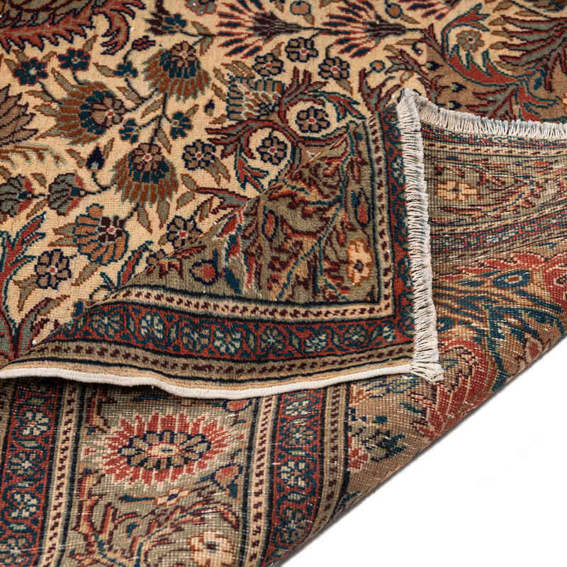 Vintage Turkish Hand-Knotted Rug - 6' 5" x 9' 3" (77" x 111") - K0079409