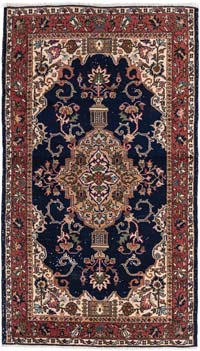 Vintage Turkish Hand-Knotted Rug - 3' 11" x 6' 11" (47" x 83")