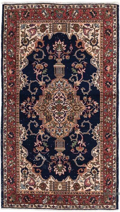 Alfombra Vintage Turca Anudada a Mano - 120 cm x 212 cm