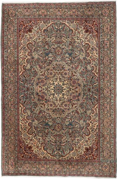 Alfombra Vintage Turca Anudada a Mano - 200 cm x 300 cm