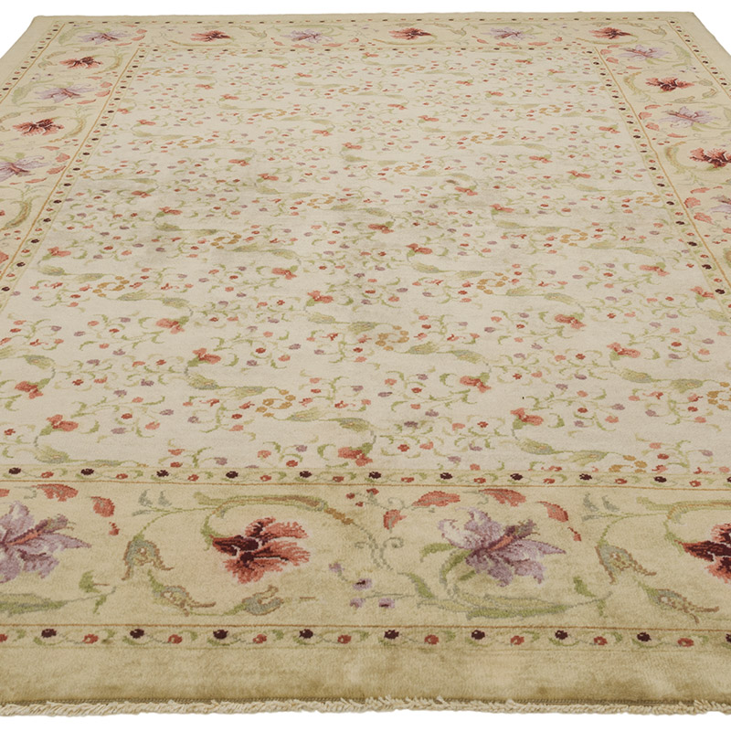 Alfombra Turca Anudada A Mano - 217 cm x 305 cm - K0079418