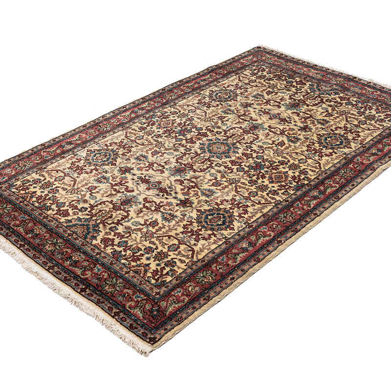 El Dokuma Vintage Halı - 116 cm x 188 cm - K0079419