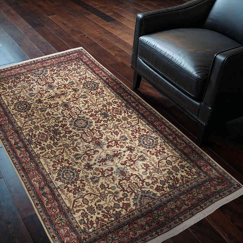 El Dokuma Vintage Halı - 116 cm x 188 cm - K0079419