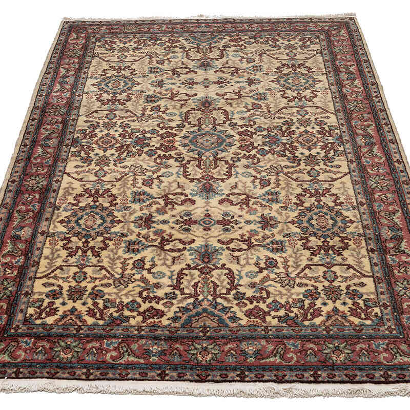 Vintage Turkish Hand-Knotted Rug - 3' 10" x 6' 1" (46" x 73") - K0079420