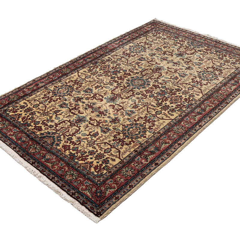 Vintage Turkish Hand-Knotted Rug - 3' 10" x 6' 1" (46" x 73") - K0079420