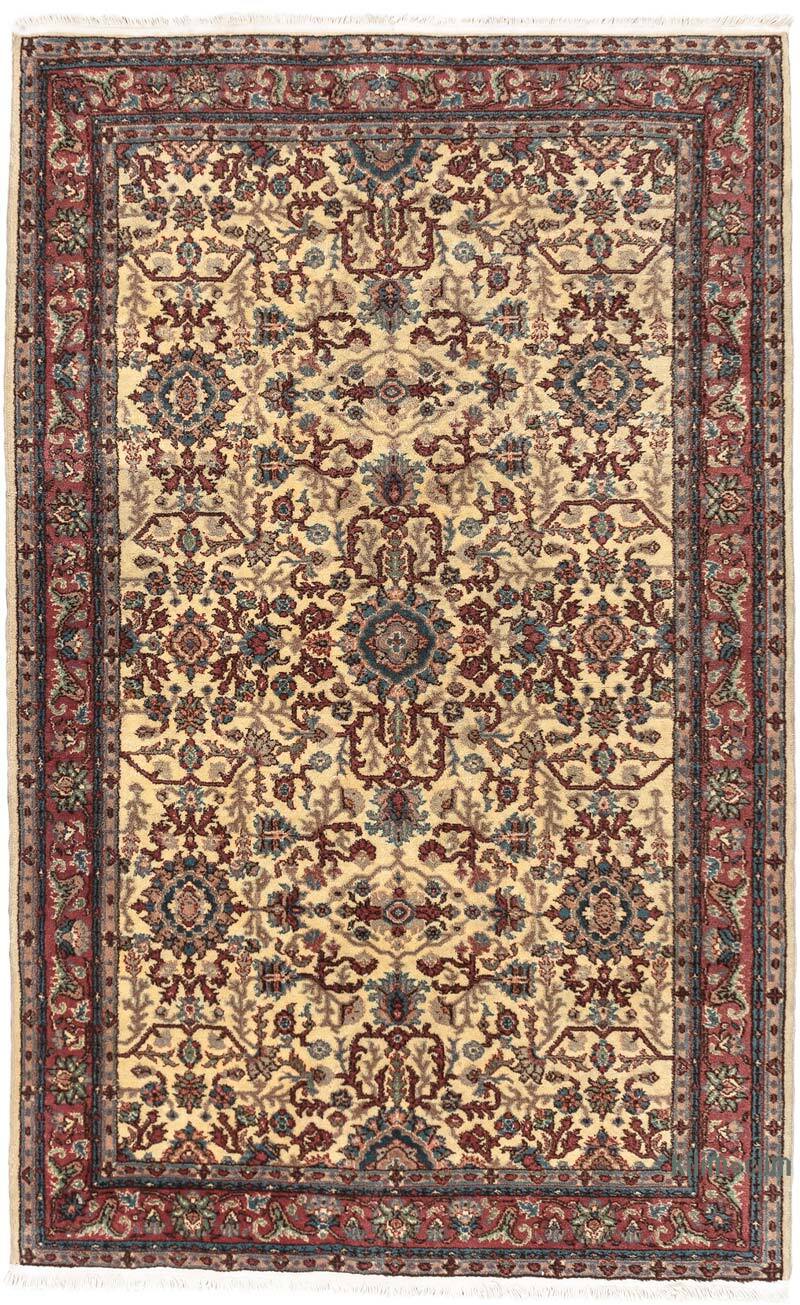 Vintage Turkish Hand-Knotted Rug - 3' 10" x 6' 1" (46" x 73") - K0079420