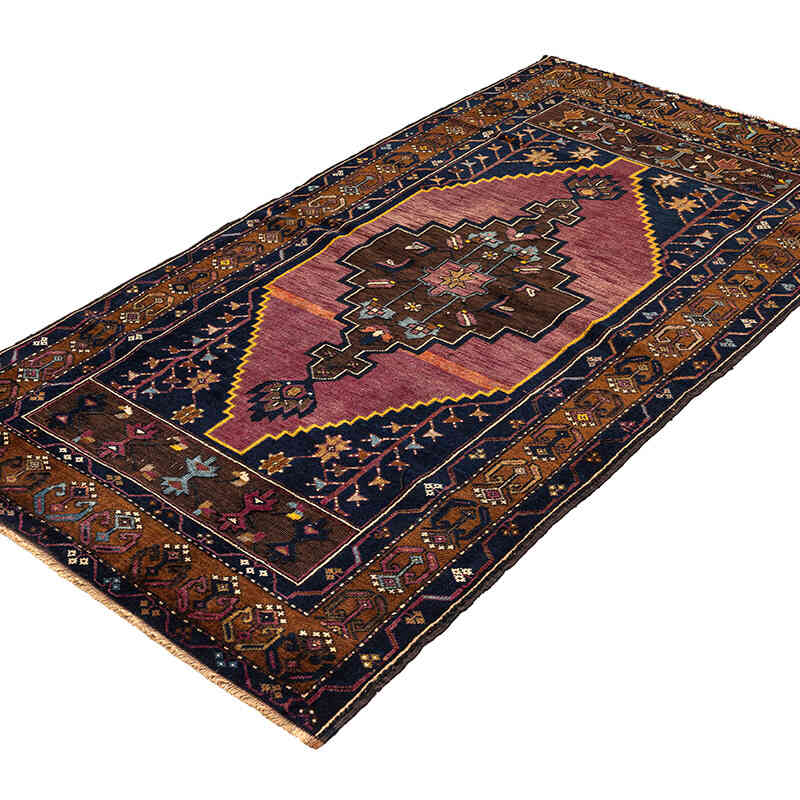 Vintage Turkish Hand-Knotted Rug - 3' 6" x 6' 3" (42" x 75") - K0079422
